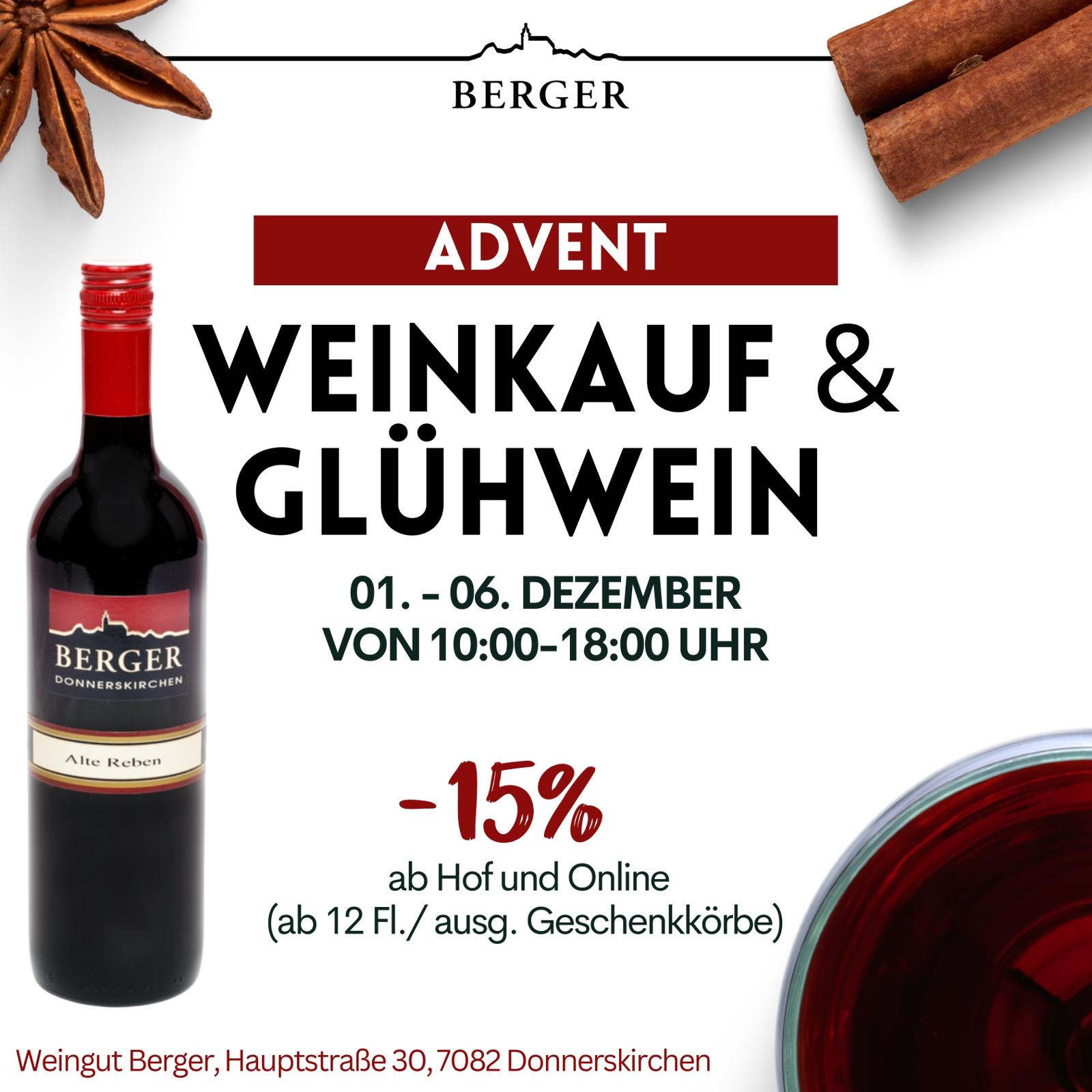 Weinkauf und Glühwein 2025
